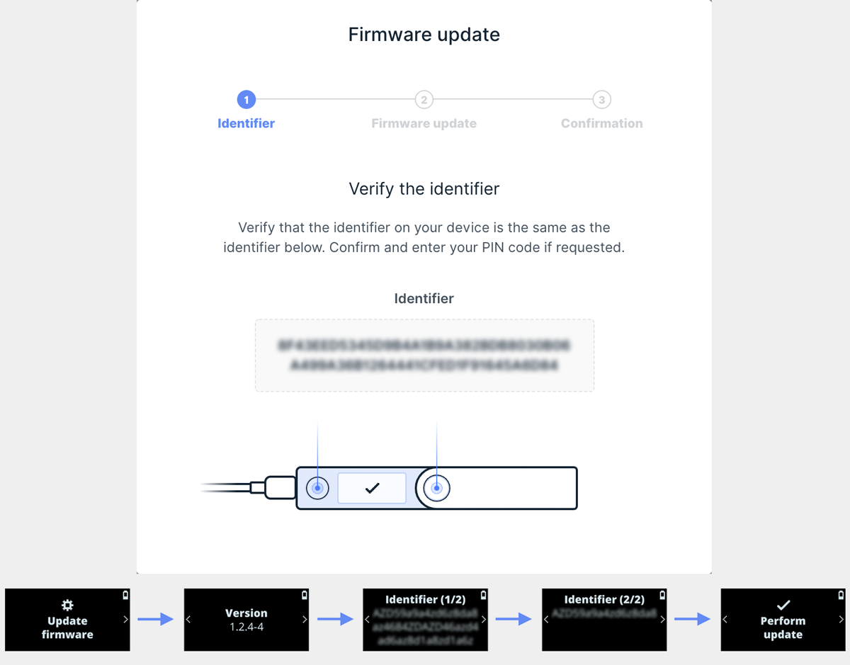 ledger live firmware update